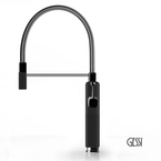 Μπαταρία Νεροχύτη HAPPY, GESSI Matt Black / Chrome